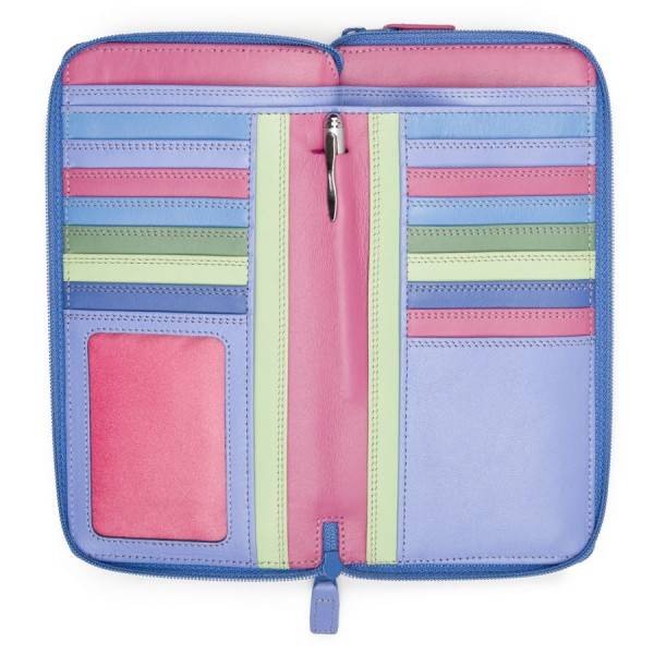 Mywalit Portafoglio con doppia zip grande Viola Outlet
