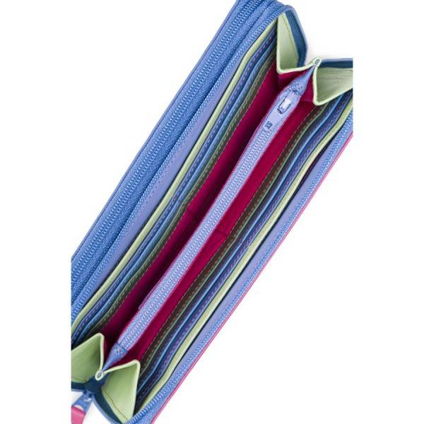 Mywalit Portafoglio con doppia zip grande Viola Outlet