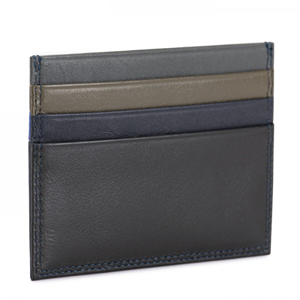 Mywalit Porta carte di credito doppio con tecnologia RFID Nappa Midnight Flash Sale