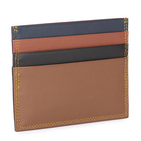 Mywalit Porta carte di credito doppio con tecnologia RFID Nappa Bosco Fornitura limitata