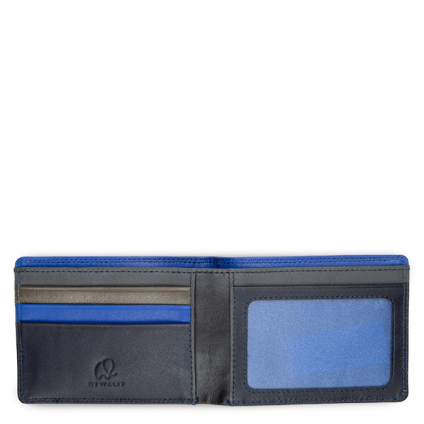 Mywalit Portafoglio jeans da uomo con tecnologia RFID Nappa Midnight Nuovi prodotti