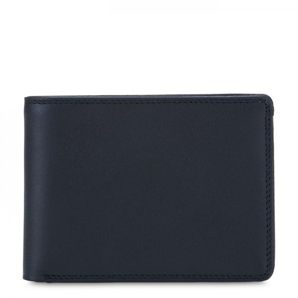 Mywalit Portafoglio jeans da uomo con tecnologia RFID Nappa Nero Bestseller