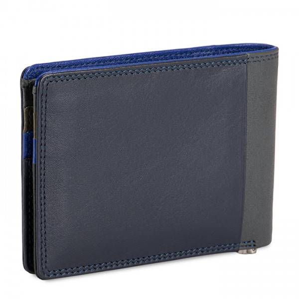 Mywalit Portafoglio da uomo con fermasoldi e tecnologia RFID Nappa Midnight Offerte stagionali