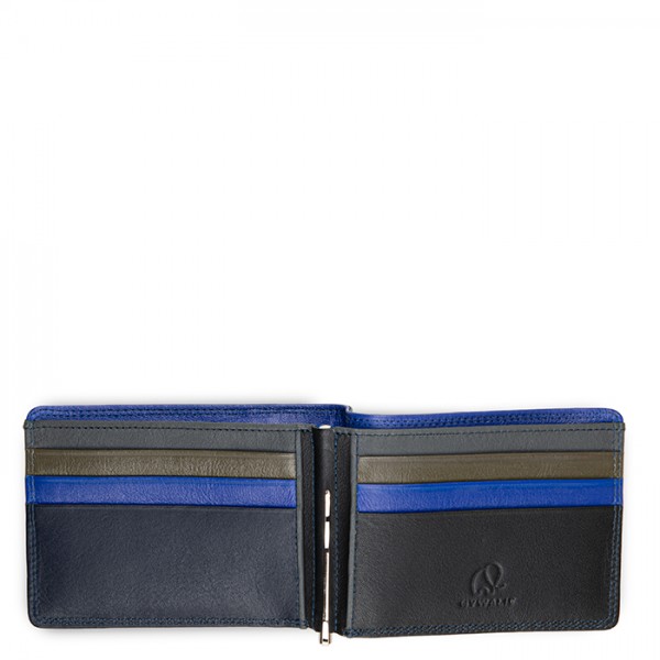 Mywalit Portafoglio da uomo con fermasoldi e tecnologia RFID Nappa Midnight Offerte stagionali