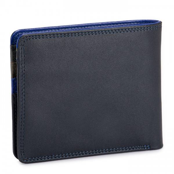Mywalit Portafoglio da uomo con portamonete e tecnologia RFID Nappa Midnight Sconti VIP