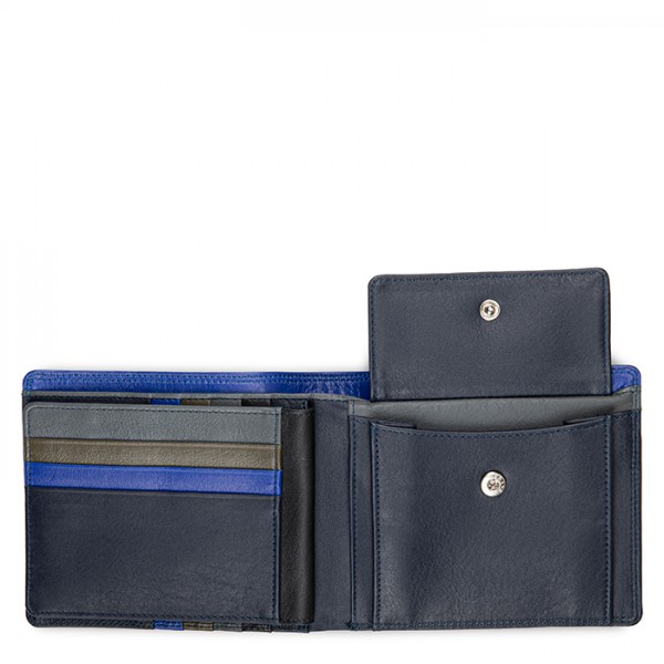 Mywalit Portafoglio da uomo con portamonete e tecnologia RFID Nappa Midnight Sconti VIP