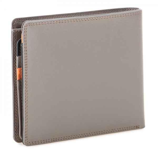 Mywalit Portafoglio da uomo grande con lente e protezione RFID Nappa Fumo Offerta settimanale