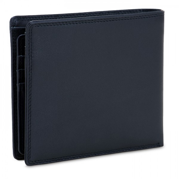 Mywalit Portafoglio da uomo grande con lente e protezione RFID Nappa Nero Rilascio limitato