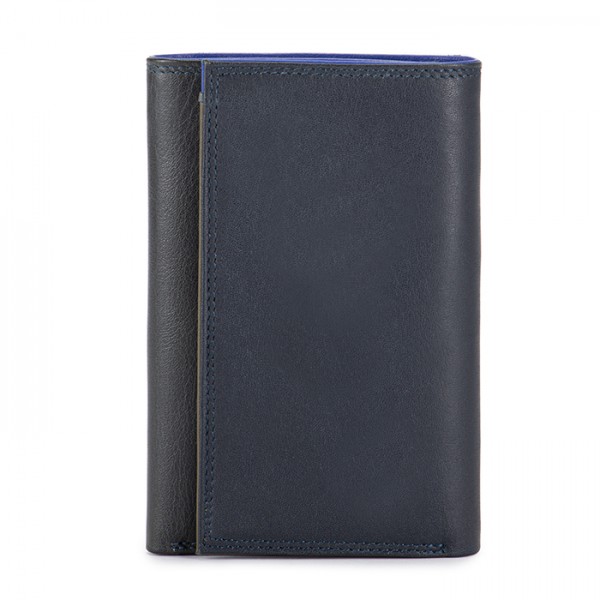 Mywalit Portafoglio da uomo Tri-fold con zip Nappa Midnight ACQUISTA ORA