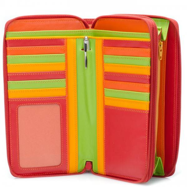 Mywalit Portafoglio con doppia zip grande Jamaica Esporta salva
