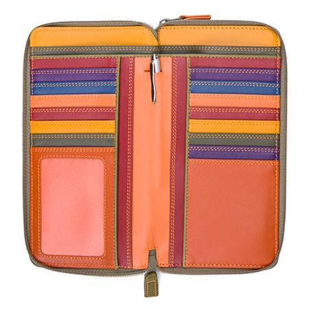 Mywalit Portafoglio con doppia zip grande Lucca In vendita