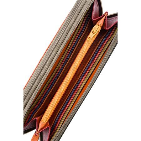 Mywalit Portafoglio con doppia zip grande Lucca In vendita