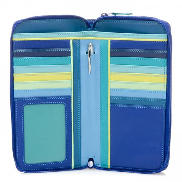 Mywalit Portafoglio con doppia zip grande Seascape Sconti questo mese