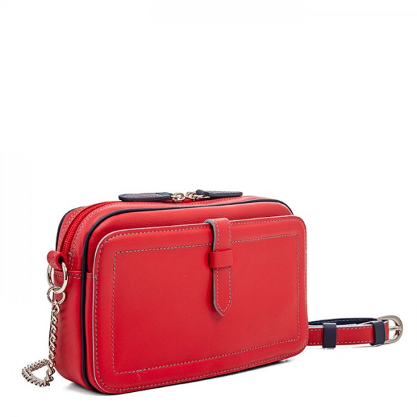 Mywalit Borsa a Tracolla in Pelle Piccola Rosso Spedizione Gratuita
