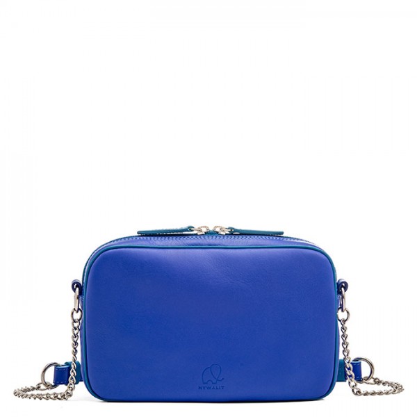 Mywalit Borsa a Tracolla in Pelle Piccola Seascape Pezzi Unici