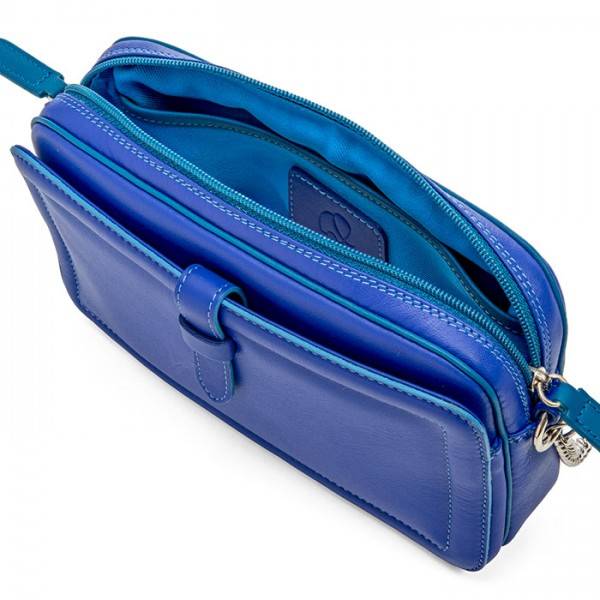 Mywalit Borsa a Tracolla in Pelle Piccola Seascape Pezzi Unici