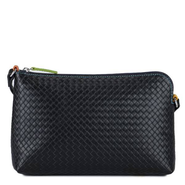Mywalit Borsa a Tracolla Piccola Linea Embossed Nappa Black Pace Sottocosto