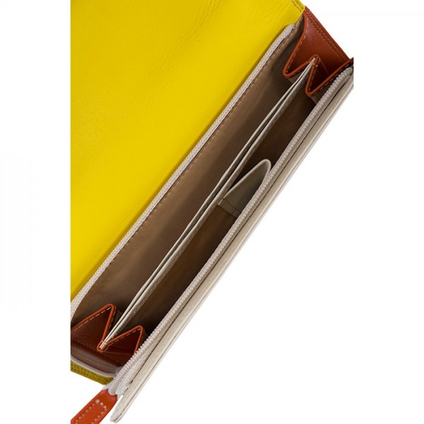 Mywalit Portafoglio a tre ante con zip Puglia Liquidazione