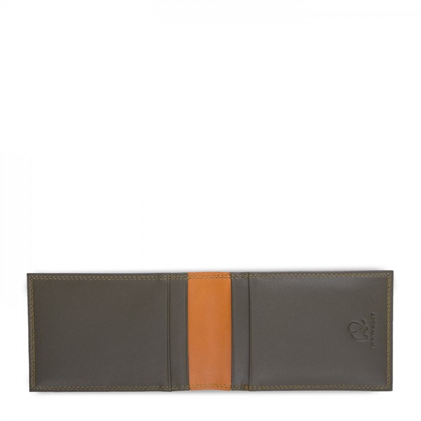 Mywalit Portafoglio da uomo Bi-fold con Portacarte Marrone-Oliva Enormi risparmi