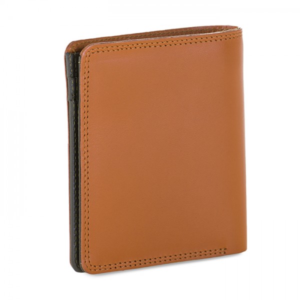 Mywalit Portafoglio da uomo Bi-fold con scomparto estraibile Marrone-Oliva Prezzo basso