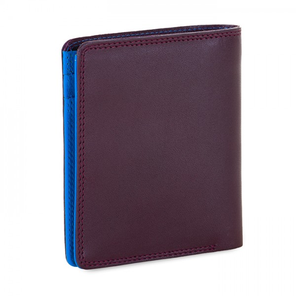 Mywalit Portafoglio da uomo Bi-fold con scomparto estraibile Prugna-Celeste Super Saving Price