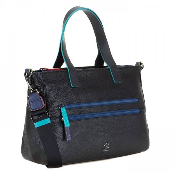 Mywalit Borsa con manici Versilia Black Pace Ultimi tre giorni