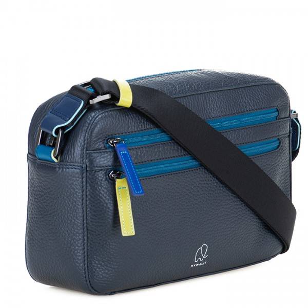 Mywalit Borsa a tracolla piccola Versilia Blu Latest stili