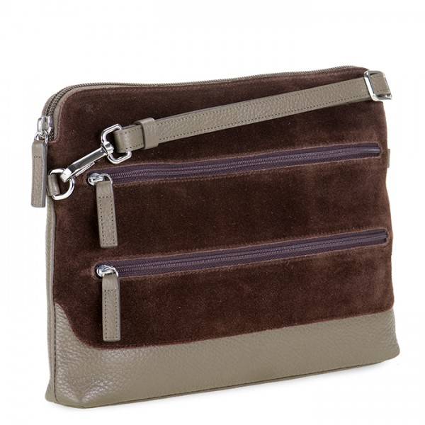 Mywalit Borsa a tracolla Pompei con zip Mink Fino al 55% di sconto