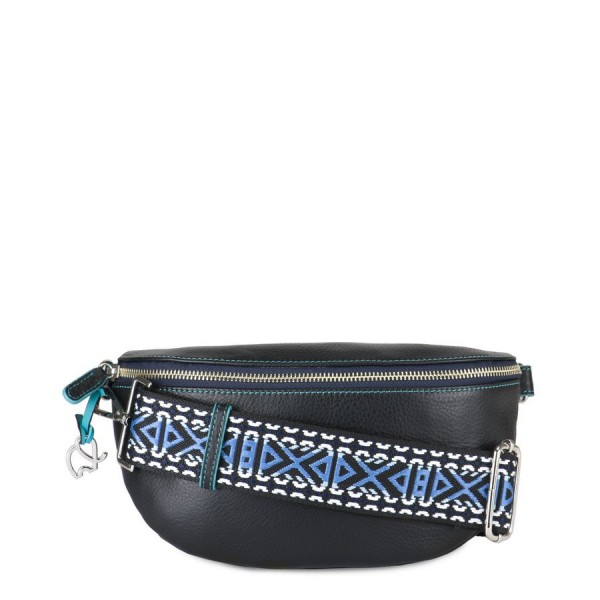 Mywalit Borsa con tracolla in tessuto Olbia Nero In vendita