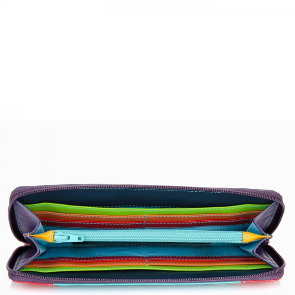Mywalit Portafoglio con zip grande Black Pace Italy