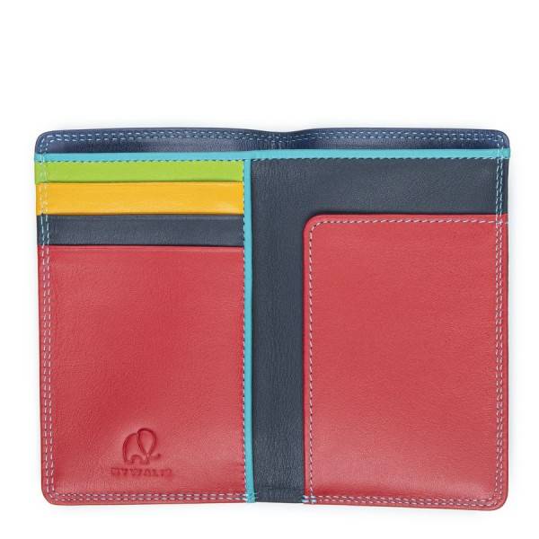 Mywalit Portafoglio da uomo Mini Doppio Scomparto Black Pace Vendita