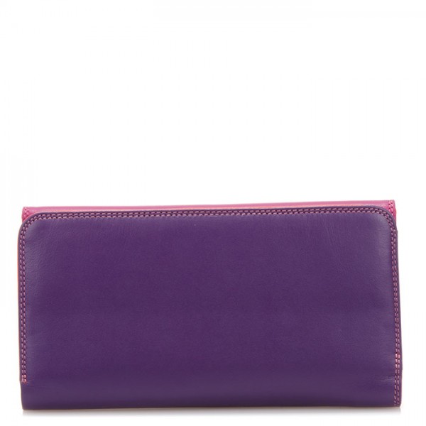 Mywalit Portafoglio a tre ante con zip Sangria Multi Negozio