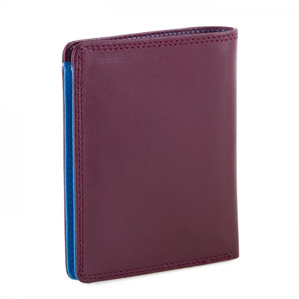 Mywalit Portafoglio standard uomo con tecnologia RFID Prugna-Celeste Solo un giorno rimasto