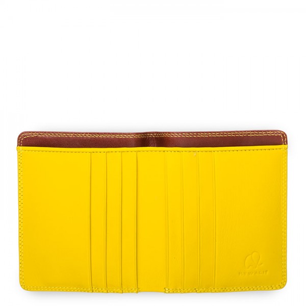 Mywalit Portafoglio standard uomo con tecnologia RFID Marrone-Giallo Super sconto