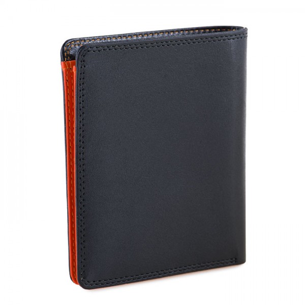 Mywalit Portafoglio standard uomo con tecnologia RFID Nero-Arancione Enormi sconti