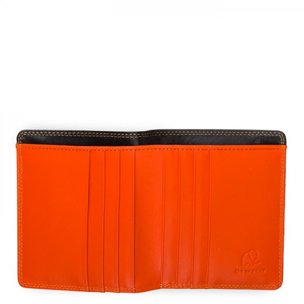 Mywalit Portafoglio standard uomo con tecnologia RFID Nero-Arancione Enormi sconti