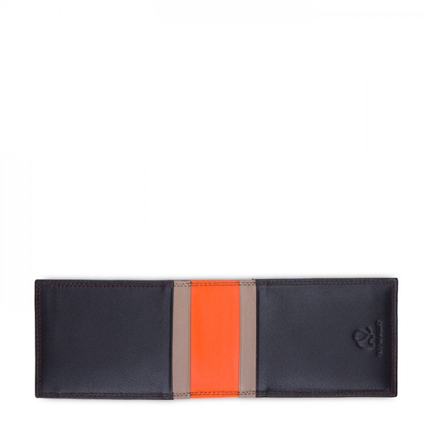 Mywalit Portafoglio da uomo Bi-fold con Portacarte e tecnologia RFID Nappa Cacao Duty-free
