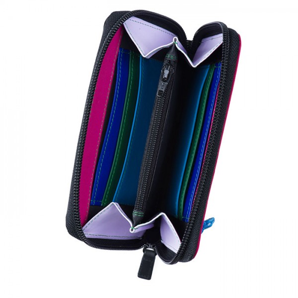 Mywalit Portafoglio Medio in Pelle con Zip Burano Qualità