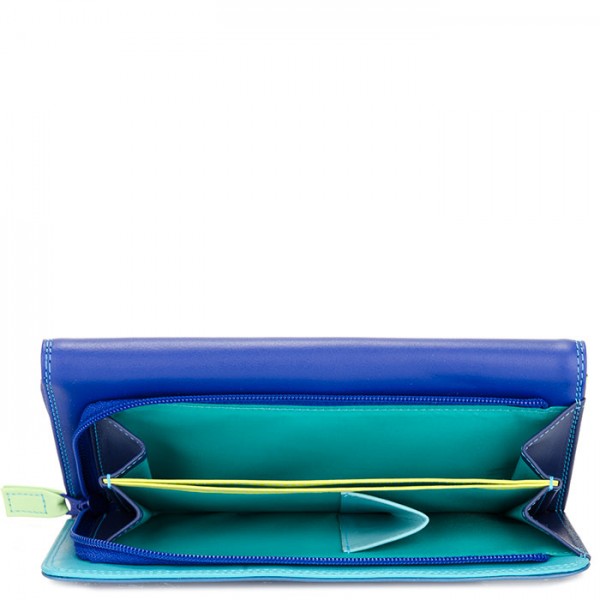Mywalit Portafoglio a tre ante con zip Seascape Qualità Garantita
