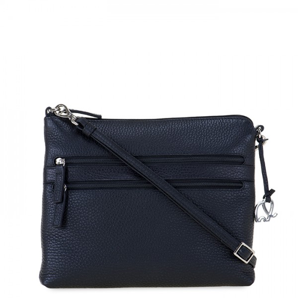 Mywalit Cremona Borsa a Tracolla Slim Nero Offerta per la Festa della Mamma