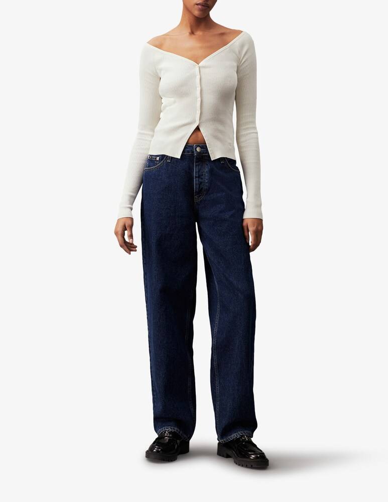 Calvin Klein Jeans Cardigan in misto cotone Pezzi Unici