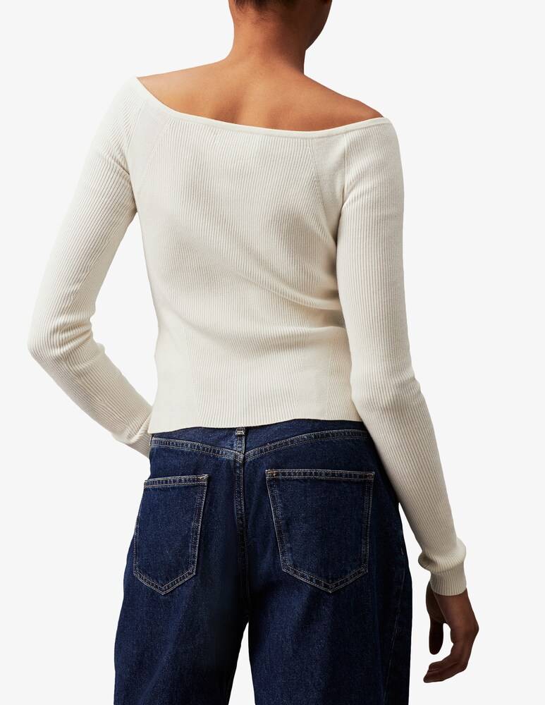 Calvin Klein Jeans Cardigan in misto cotone Pezzi Unici