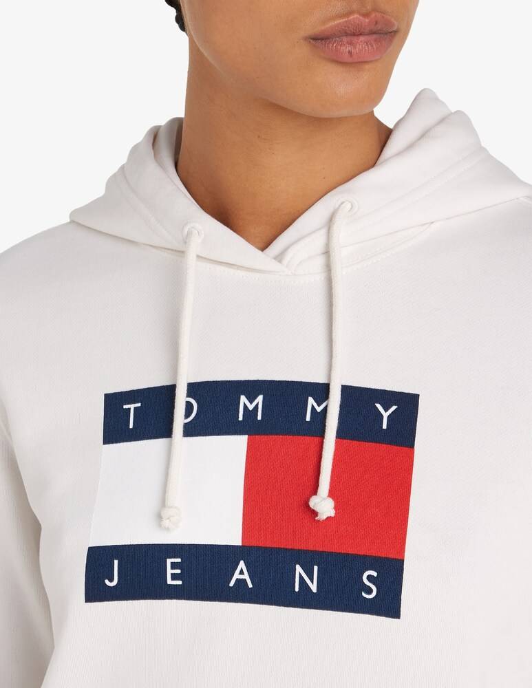 Tommy Jeans Felpa con cappuccio in cotone Soddisfazione Garantita