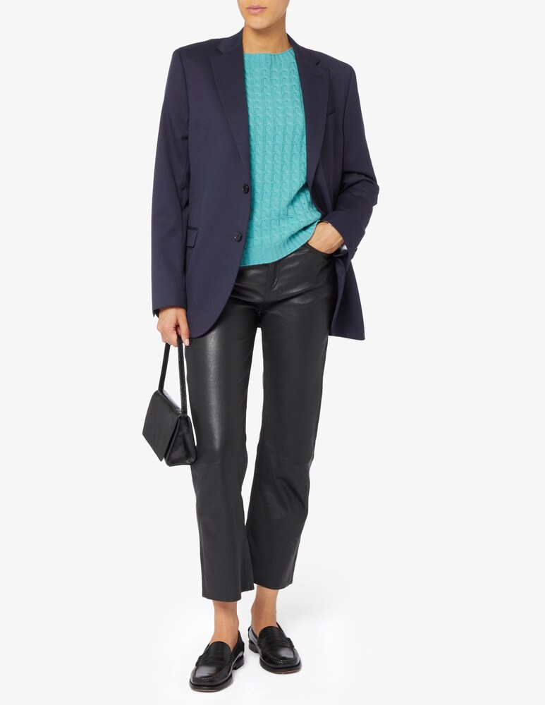Elizabeth Ascot Maglione scollo a barca con treccia Promozione Limitata
