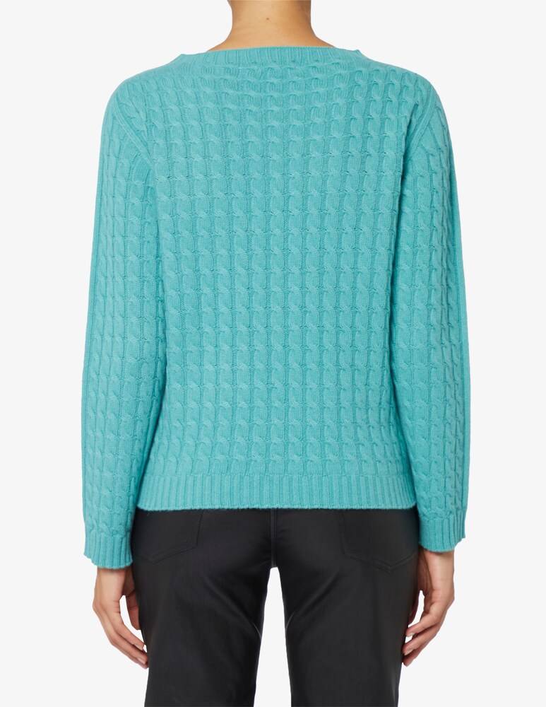 Elizabeth Ascot Maglione scollo a barca con treccia Promozione Limitata