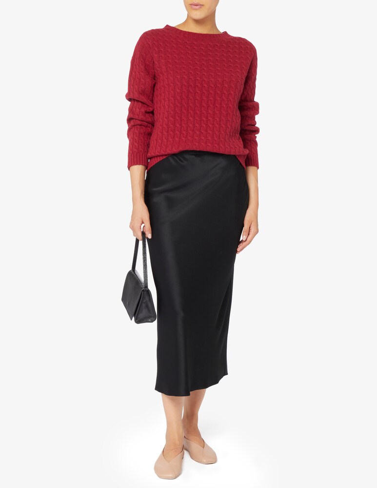 Elizabeth Ascot Maglione scollo a barca con treccia Fino Al -60%