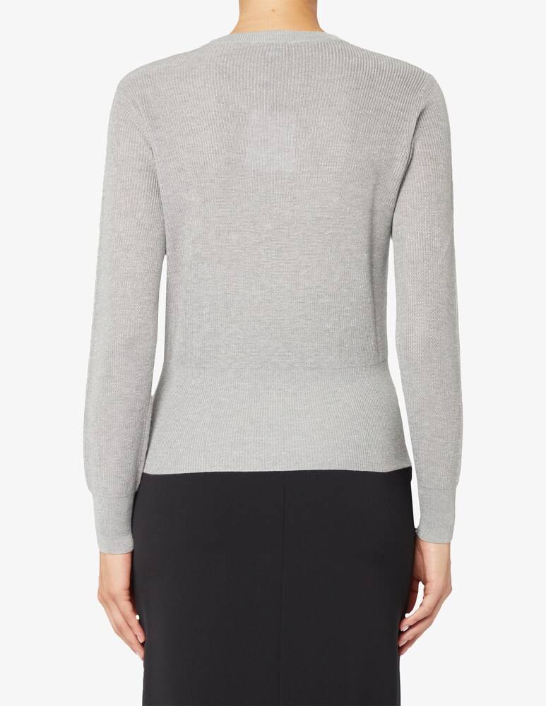 EMME Marella Kiku manica lunga fitted lurex Soddisfazione Garantita