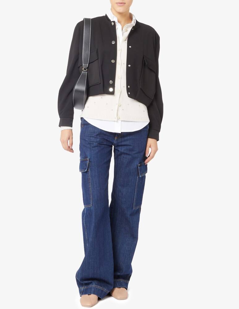 Elizabeth Ascot Maglione in misto lana Online