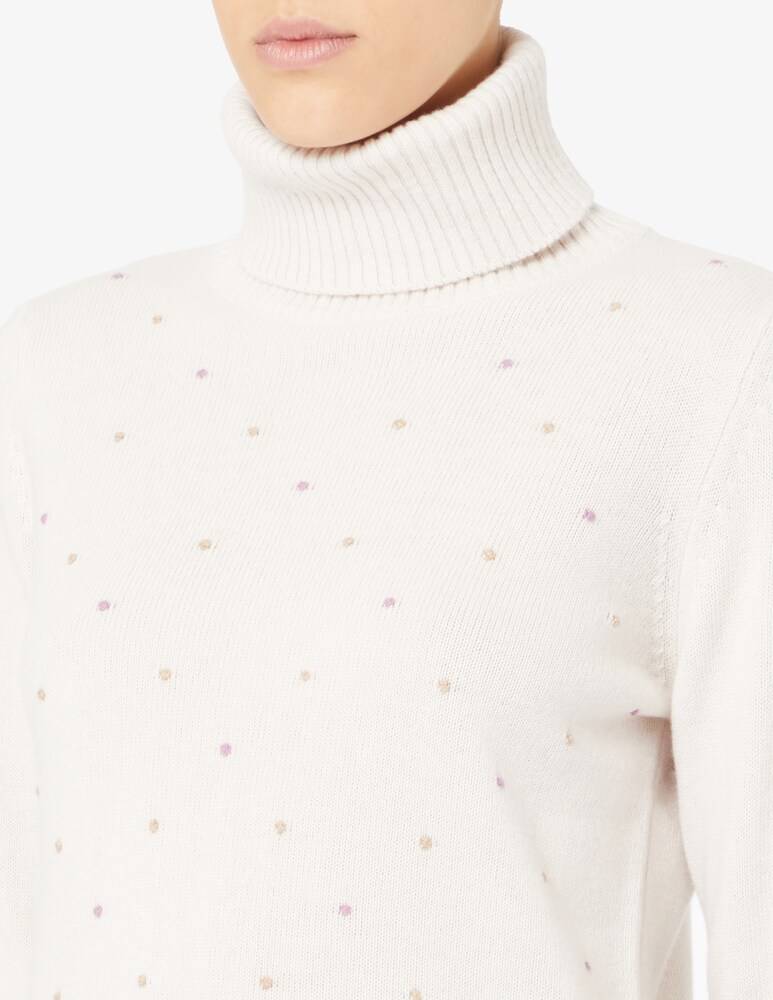 Elizabeth Ascot Maglione in misto lana Nuovo