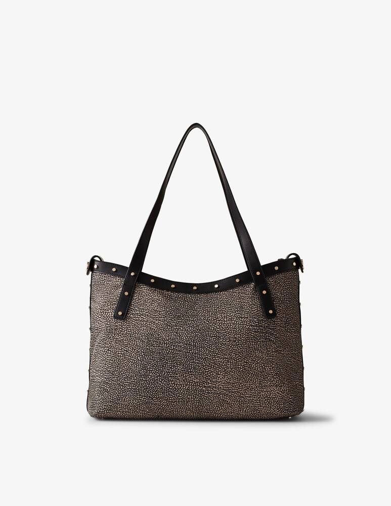 Borbonese Borsa shopper Metropole L Soddisfazione Garantita